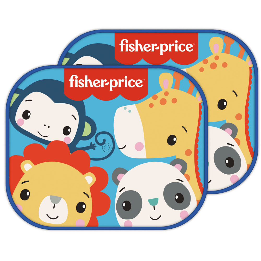 Fisher-Price Animals napellenző ablakra 2 db-os