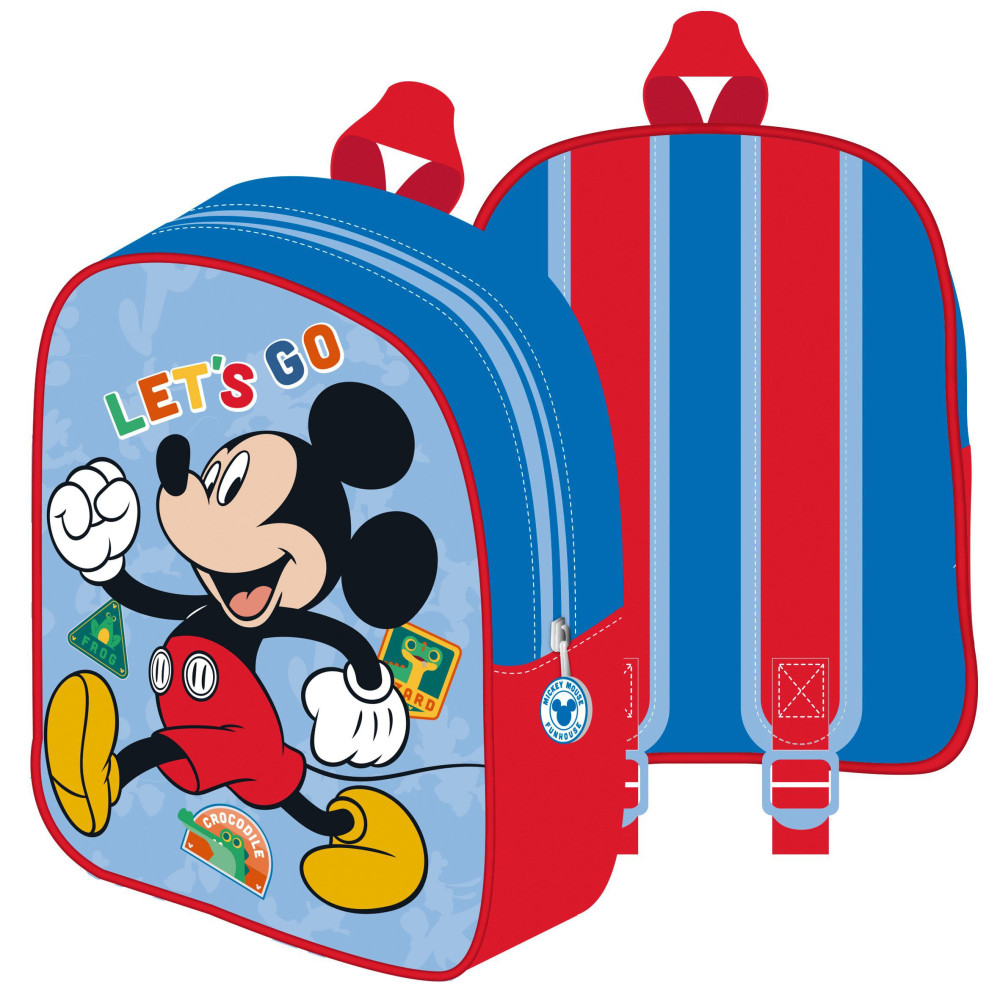 Disney Mickey Let's Go hátizsák, táska 24 cm