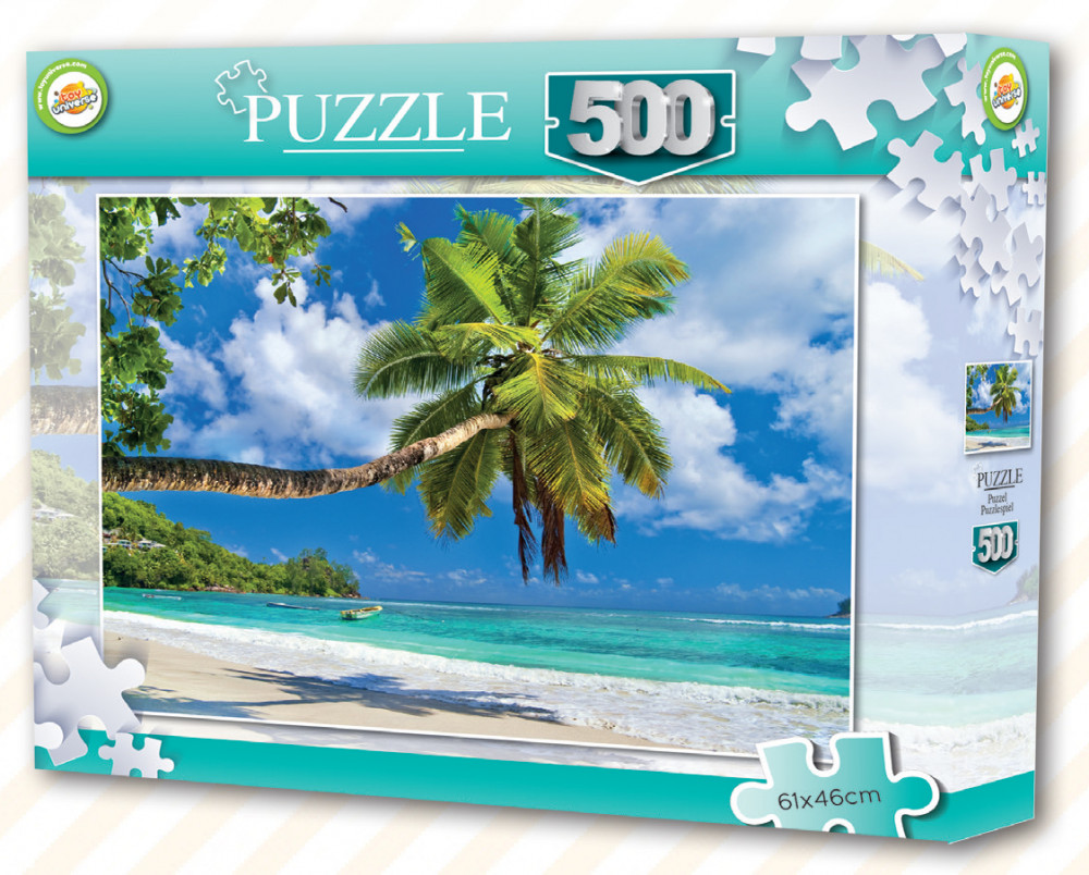 Seychelles Tengerpart puzzle 500 db-os