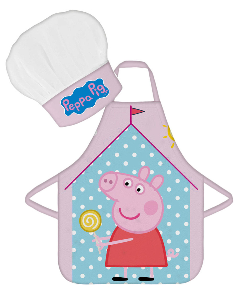 Peppa malac Seaside gyerek kötény 2 darabos szett