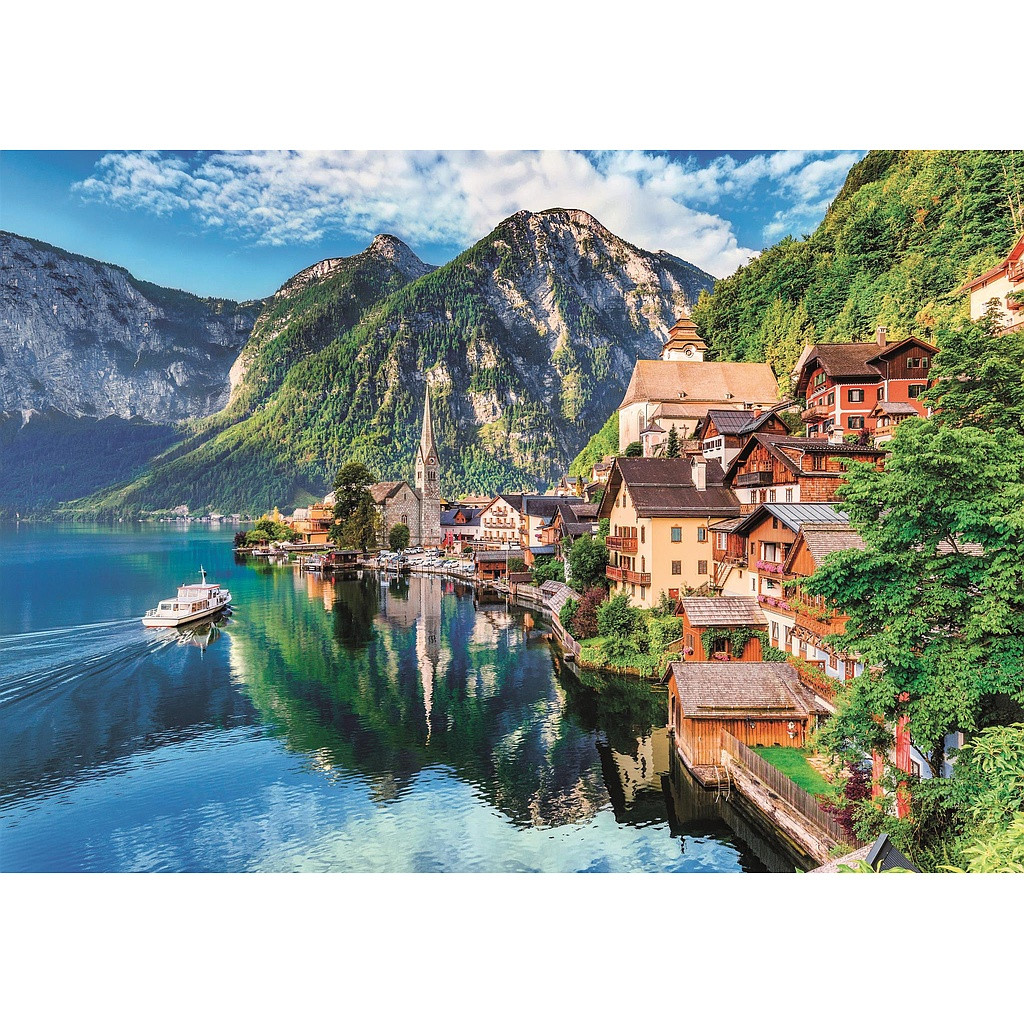 Ausztria Hallstatt 1500 db-os puzzle Clementoni