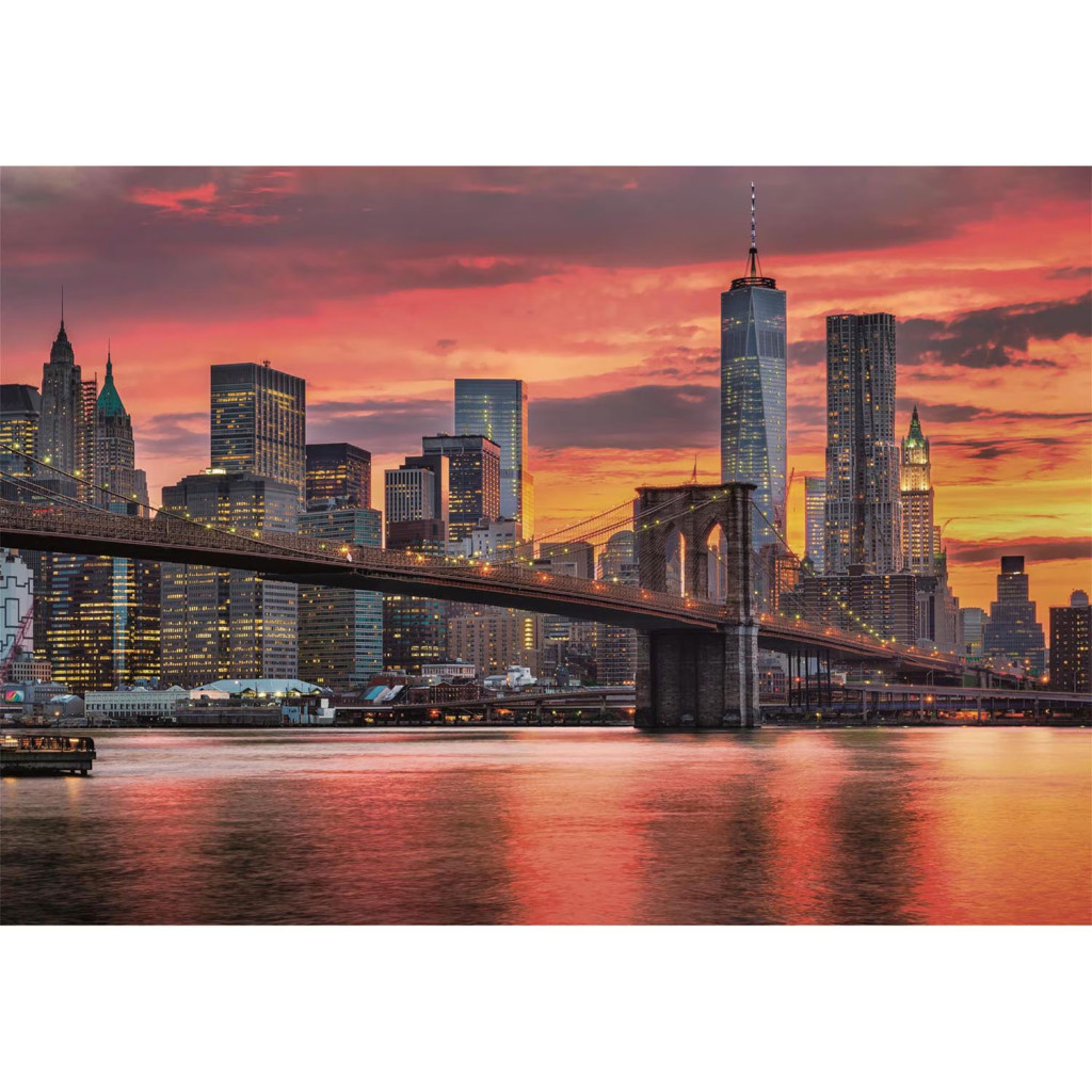 New York East River 1500 db-os puzzle Clementoni