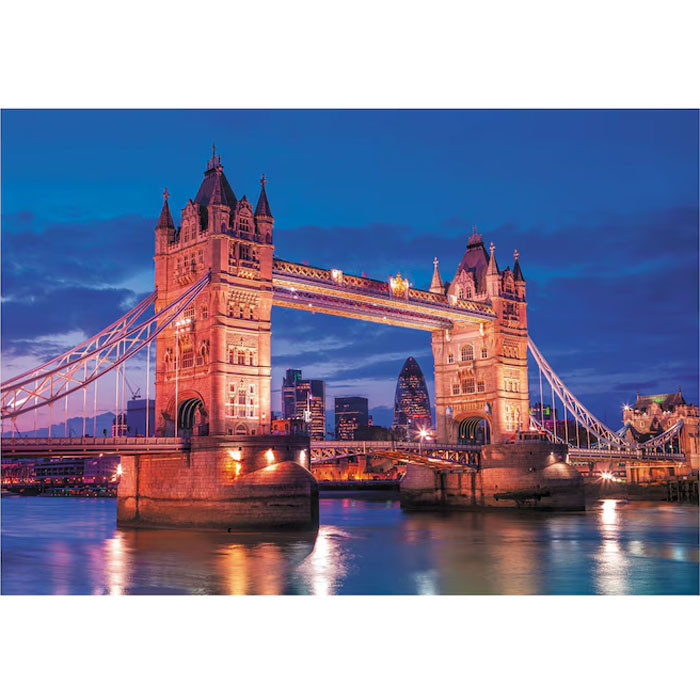 London Tower Bridge 1000 db-os puzzle Clementoni