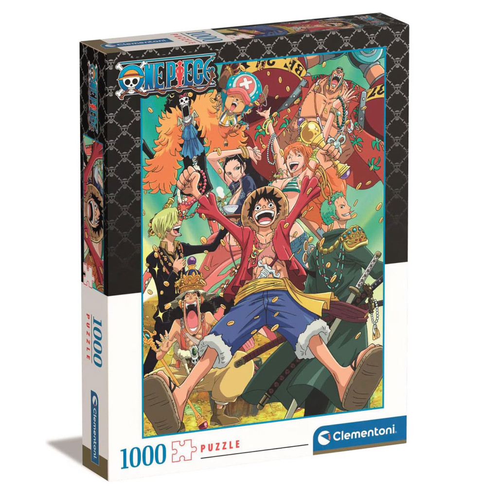 One Piece Treasure 1000 db-os puzzle Clementoni