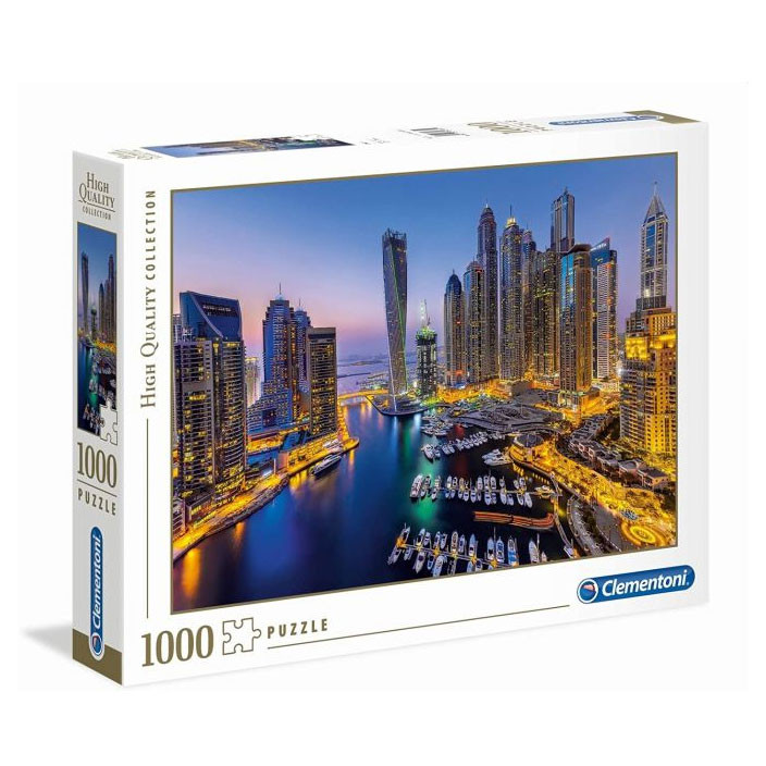 Dubai Skyscrapers 1000 db-os puzzle Clementoni