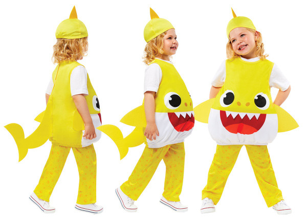 Baby Shark Yellow jelmez 1-2 év