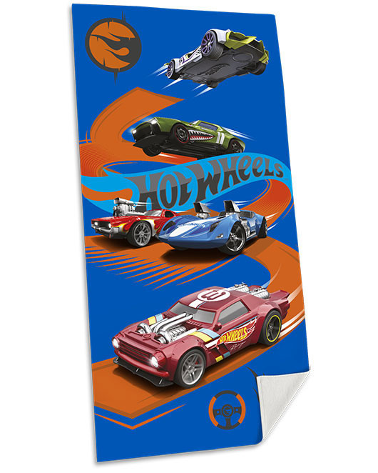 Hot Wheels fürdőlepedő, strand törölköző 70x140cm