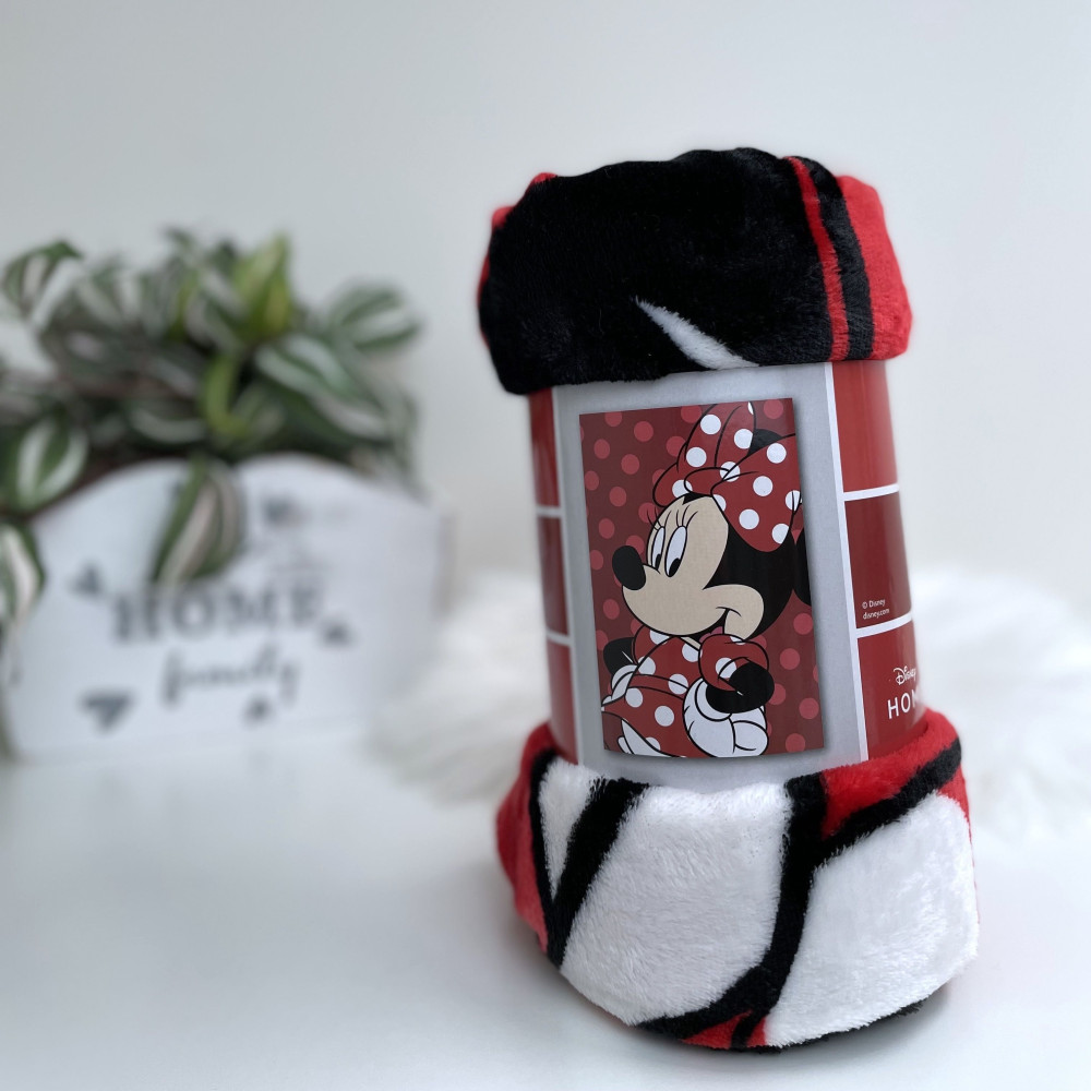 Disney Minnie Red mikroflanel takaró 100x150cm