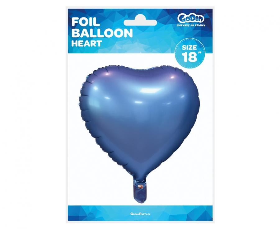 Matt Violet Heart, Lila szív fólia lufi 37 cm