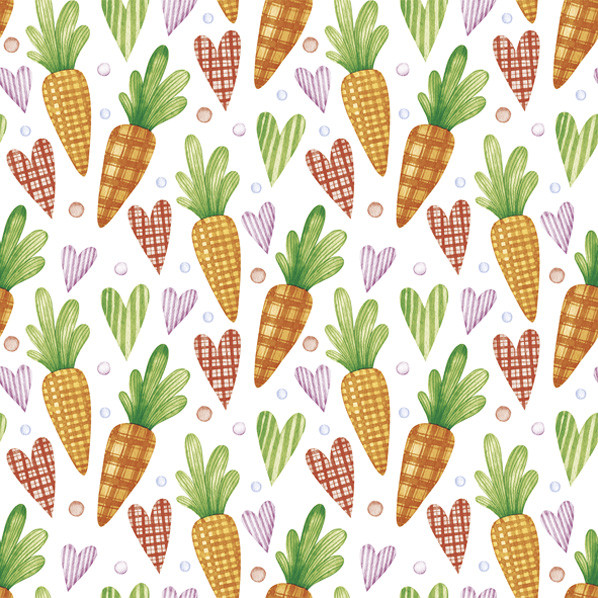 Húsvét Sweet Carrots szalvéta 20 db-os 25x25 cm