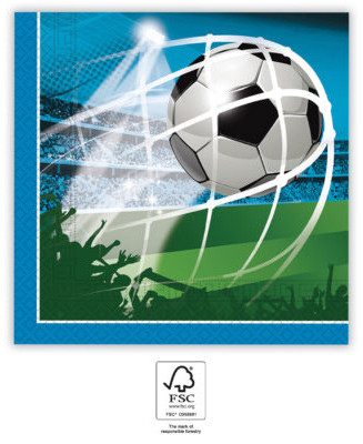 Focis Soccer Fans szalvéta 20 db-os 33x33 cm FSC