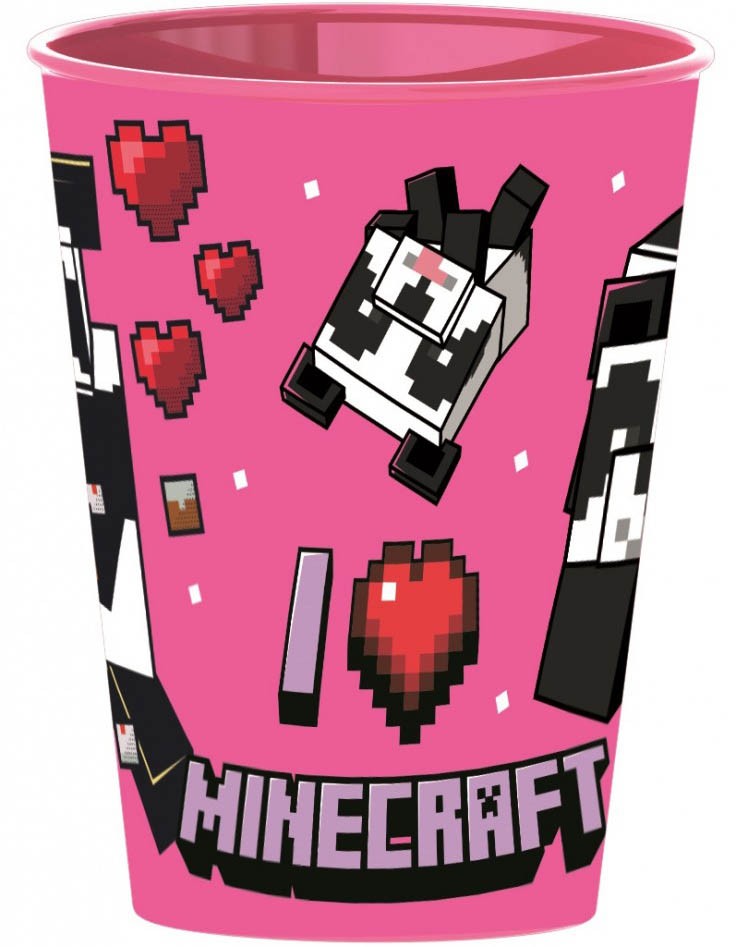 Minecraft műanyag pohár 260 ml